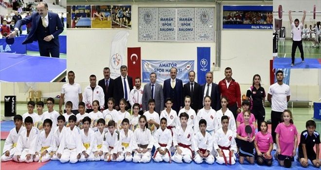 Mamak´ın gençleri spor şenliğinde buluştu