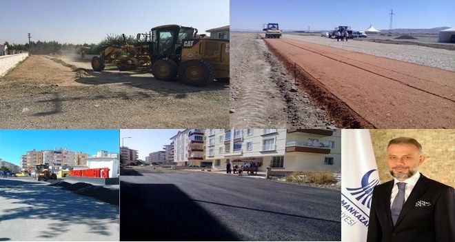 Kahramankazan´da köy yollarına bakım onarım 
