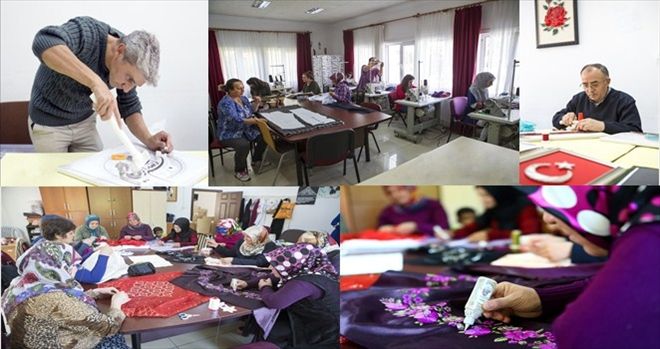 SİNCAN´DA MESLEK EDİNDİRME KURSLARI DEVAM EDİYOR
