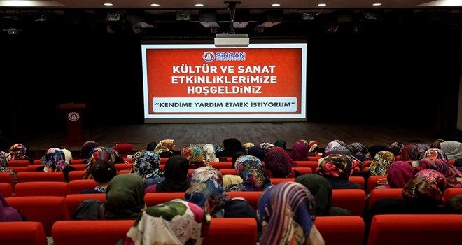 SİNCAN BELEDİYESİ, SEMİNERLERLE VATANDAŞI BİLİNÇLENDİRİYOR