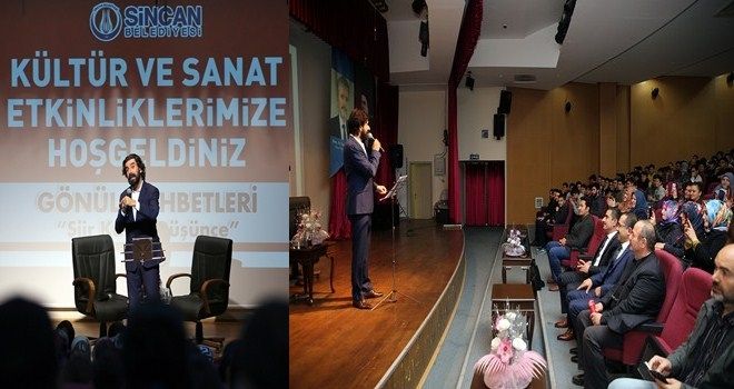 SİNCAN BELEDİYESİ´NDEN ŞİİR DOLU BİR GÜN 