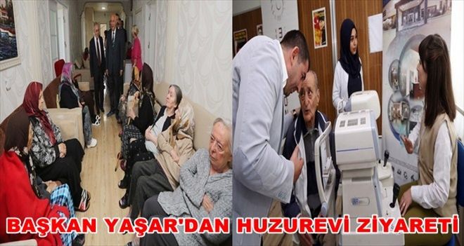 Yenimahalle´de yaşlılara göz taraması