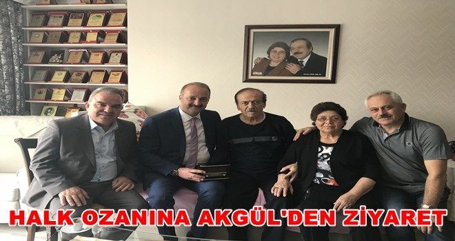 Halk Ozanına Akgül´den Anlamlı Ziyaret