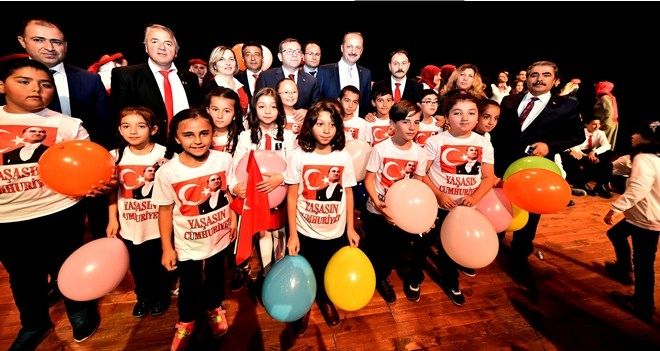 Mamak´ta Cumhuriyet coşkusu yaşandı