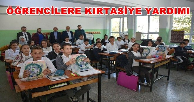 ÖĞRENCİLERE KIRTASİYE YARDIMI