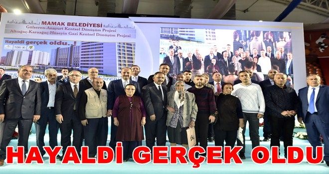 775 konut sahiplerine teslim edildi
