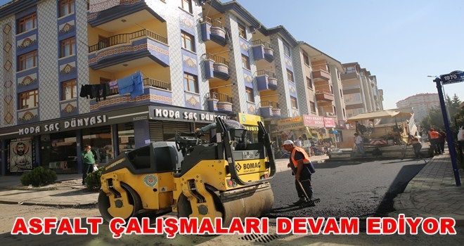 TOPÇU´DAN SONRA PİYADE´NİN  YOLLARI ASFALTLANIYOR