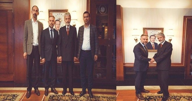 Ertürk Tuna´yı ziyaret etti 