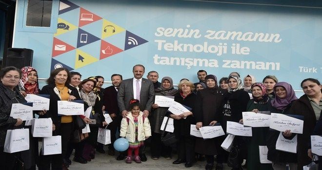 Hedef 4 bin kadına teknoloji eğitimi