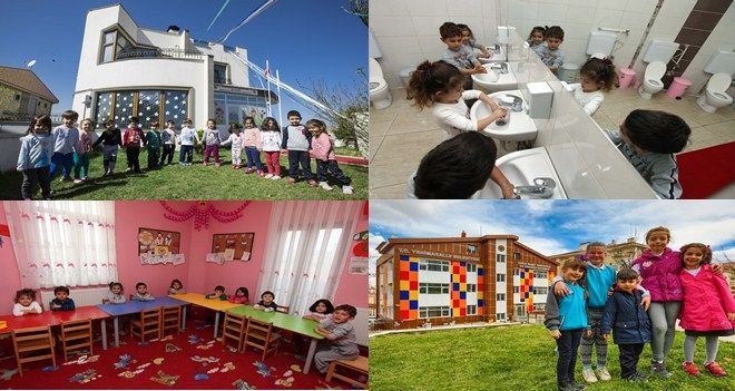 7 anaokulunda 750 öğrenci