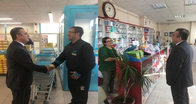 BAŞKAN ERCAN, ESNAFIN YANINDA HALKIN İÇİNDE