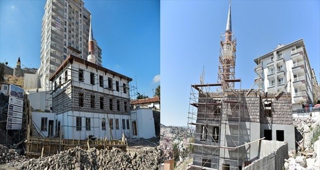 Mahalle camileri hızla yükseliyor