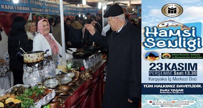 Yenimahalle´de hamsi günleri başlıyor