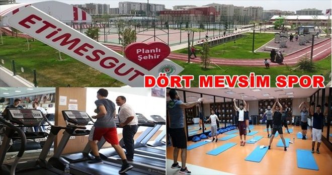 ETİMESGUT´TA 4 MEVSİM SPOR İMKANI