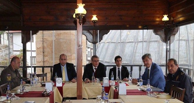 BEYPAZARI´NDA GÜVENLİK TOPLANTISI YAPILDI