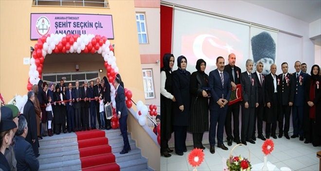 ŞEHİT SEÇKİN ÇİL´İN ADI ANAOKULUNDA YAŞAYACAK