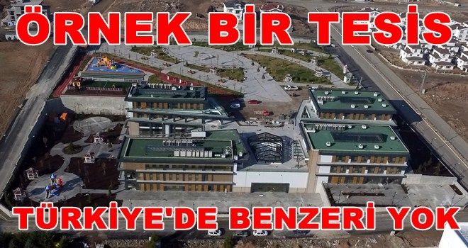 İŞTE TÜRKİYE´NİN ÖRNEK ENGELSİZ YAŞAM MERKEZİ