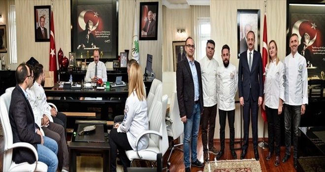 Aşçılar Akgül´ü ziyaret etti