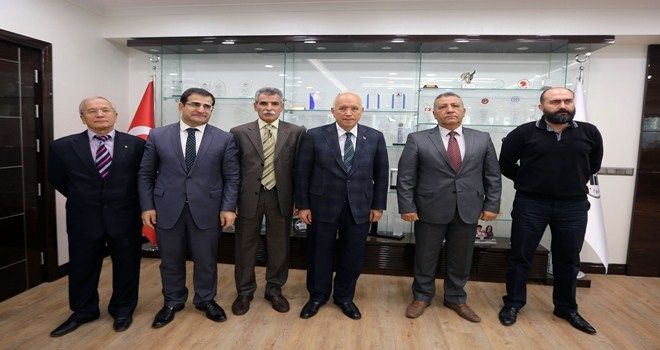 Yaşar federasyon başkanlarını ağırladı