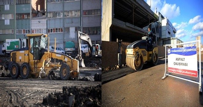 Yenimahalle ekipleri yaz kış dinlemeden çalışıyor