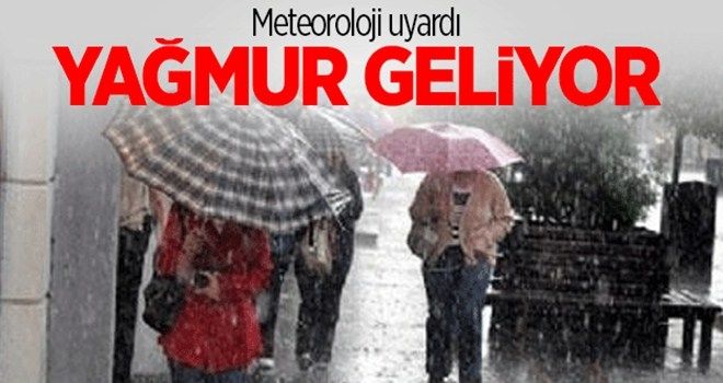 Meteoroloji´den uyarı! Bu geceden itibaren...