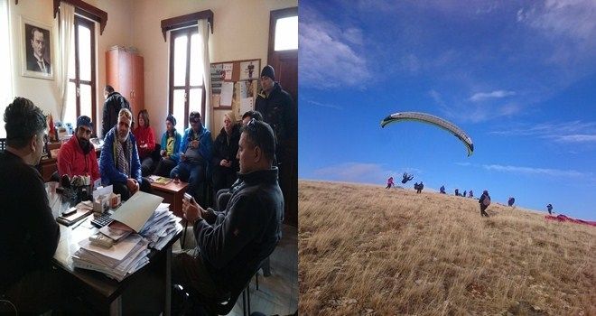 YAMAÇ PARAŞÜTÜ UYGUNLUK UÇUŞLARI YAPILDI
