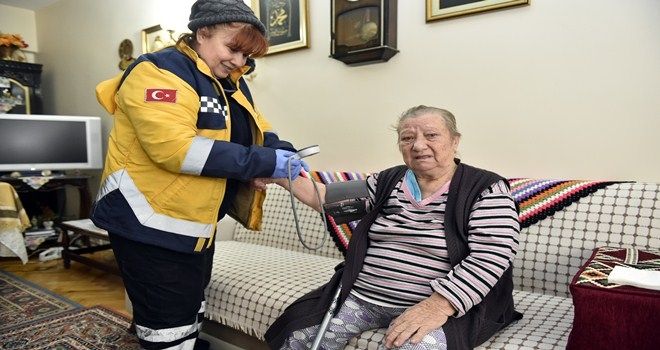 65 bin 500 kişi evde sağlık hizmetinden faydalandı