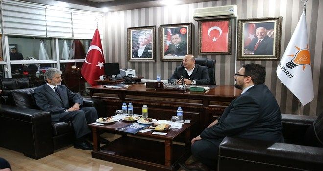 DIŞİŞLERİ BAKANI MEVLÜT ÇAVUŞOĞLU SİNCAN´I ZİYARET ETTİ