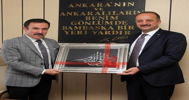 AHİD´in yeni yönetimine hayırlı olsun ziyareti