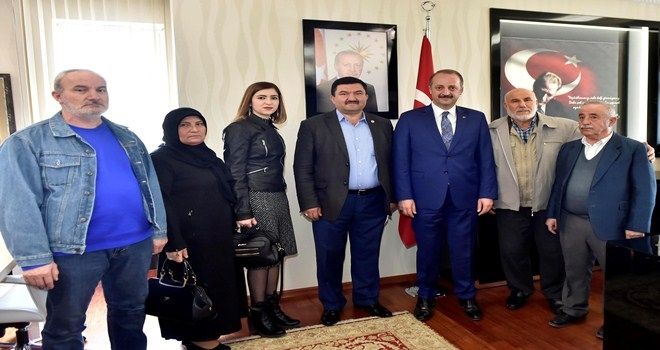 AHİD Araplar Şubesi´nden Akgül´e ziyaret  