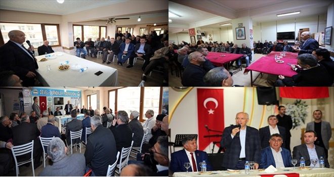 Başkan Yaşar, mahalle mahalle dert dinledi