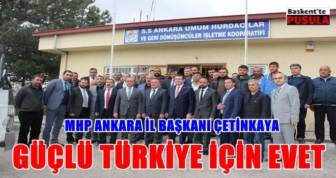 ?Hedef güçlü evet güçlü bir Türkiye?
