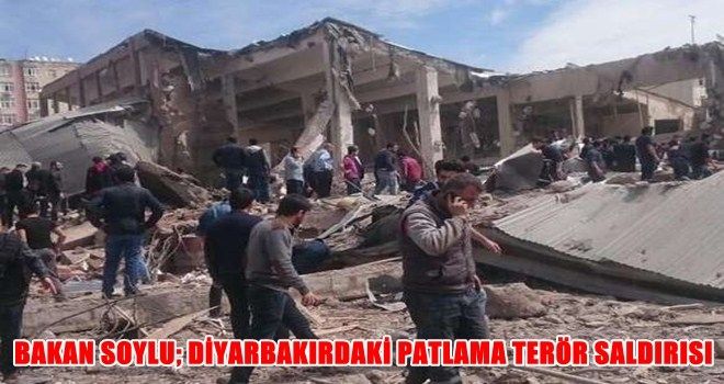 Diyarbakır´daki patlama terör saldırısı