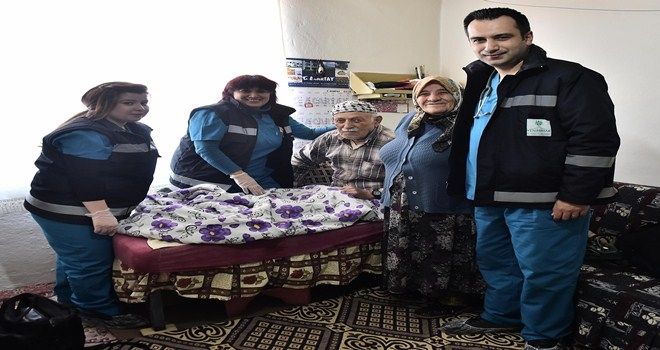 60 bin kişi evde sağlık hizmetinden faydalandı