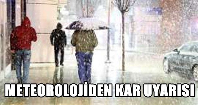 23 Nisan´da sürpriz: Kar geliyor