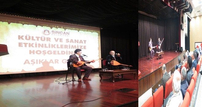 AŞIKLAR SİNCANLILARI EZGİYE DOYURDU