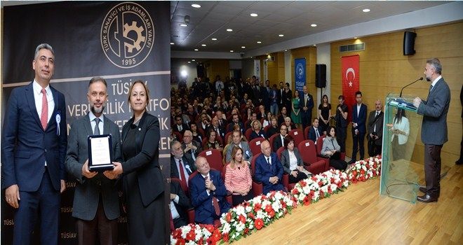 Ertürk´e TÜSİAV´dan ?verimlilik özel? ödülü
