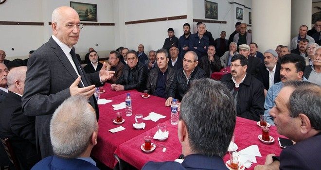 Yaşar, Şentepelilerle halk gününde buluştu