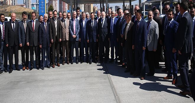 DEMİREL MÜFTÜLERİ AĞIRLADI