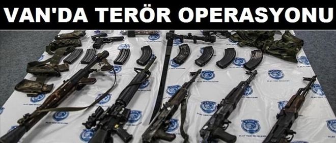 Van´da terör operasyonu