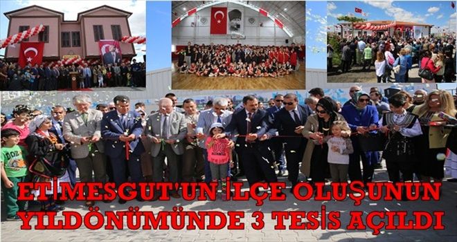 ETİMESGUT´TA TOPLU AÇILIŞ VE ÇİFTE KUTLAMA