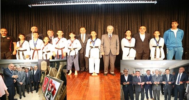 SİNCAN´DA GÖZ KAMAŞTIRAN SERGİ AÇILIŞI