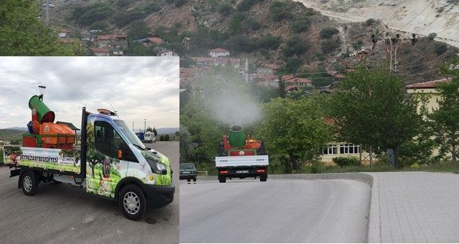 İLAÇLAMA İŞLEMLERİ DEVAM EDİYOR