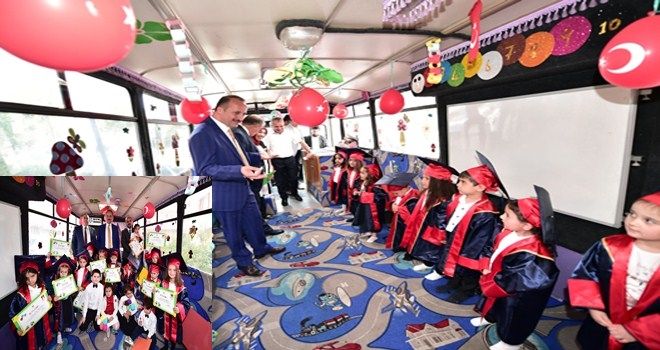 Mobil Okul 2017 mezunlarını verdi