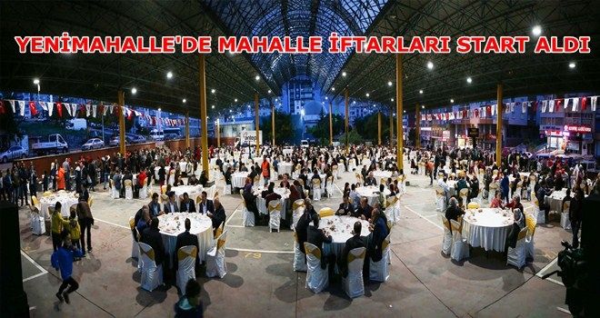 Şentepe´de ilk iftar dualarla açıldı