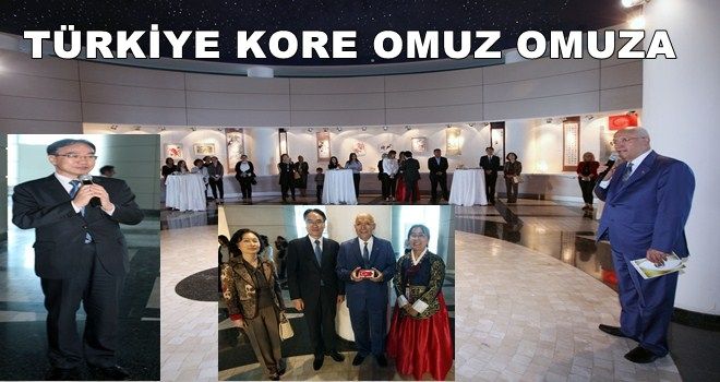 Fethi Yaşar, Kore Kaligrafi sergisine ev sahipliği yaptı