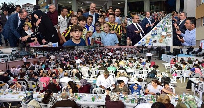 İftarlar dostluğu pekiştiriyor