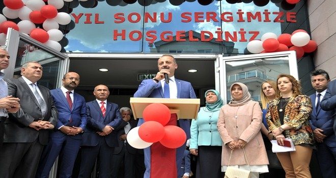 450 kursiyerden 1000´nin üzerinde eser