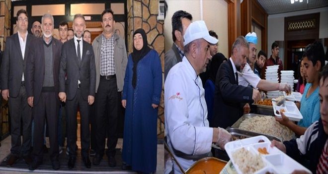 Ertürk, şehit ailelerinin iftarına katıldı