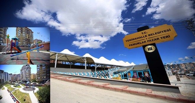 Yenimahalle´de hafta sonu açılış yağmuru